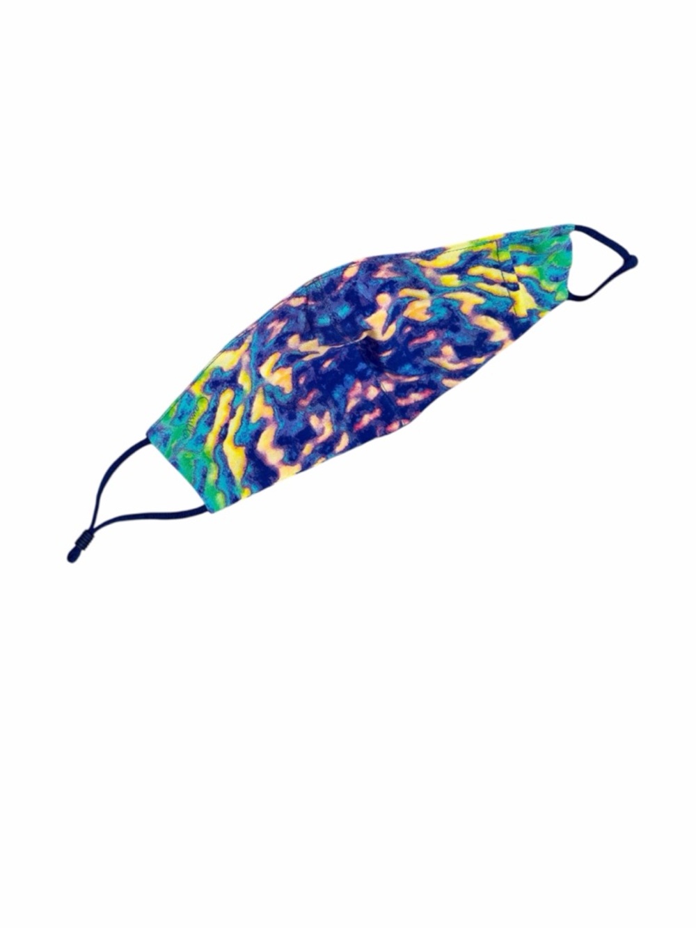 Camilla Hotel Frank’s Print Face Mask - Blue, Green, Yellow